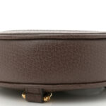 GG Supreme Monogram Web Mini Ophidia Round Backpack Brown - Image 8