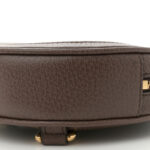 GG Supreme Monogram Web Mini Ophidia Round Backpack Brown - Image 9