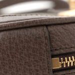 GG Supreme Monogram Web Mini Ophidia Round Backpack Brown - Image 10