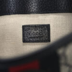 GG Supreme Monogram Web Small Ophidia Belt Bag 80 32 Beige Navy - Image 6