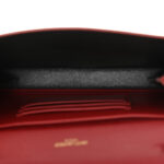 Grain De Poudre Monogram Cassandra Chain Wallet Opyum Red - Image 5