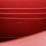 Grain De Poudre Monogram Cassandra Chain Wallet Opyum Red - Image 7