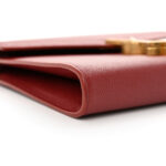 Grain De Poudre Monogram Cassandra Chain Wallet Opyum Red - Image 9