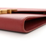 Grain De Poudre Monogram Cassandra Chain Wallet Opyum Red - Image 10