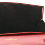Grain De Poudre Monogram Cassandra Chain Wallet Opyum Red - Image 13