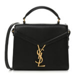 Grain de Poudre Medium Classic Monogram Cassandra Top Handle Black - Image 4