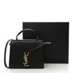 Grain de Poudre Medium Classic Monogram Cassandra Top Handle Black - Image 3
