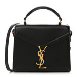 Grain de Poudre Medium Classic Monogram Cassandra Top Handle Black