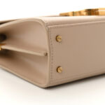 Grain de Poudre Mini Classic Monogram Cassandra Top Handle Beige - Image 10