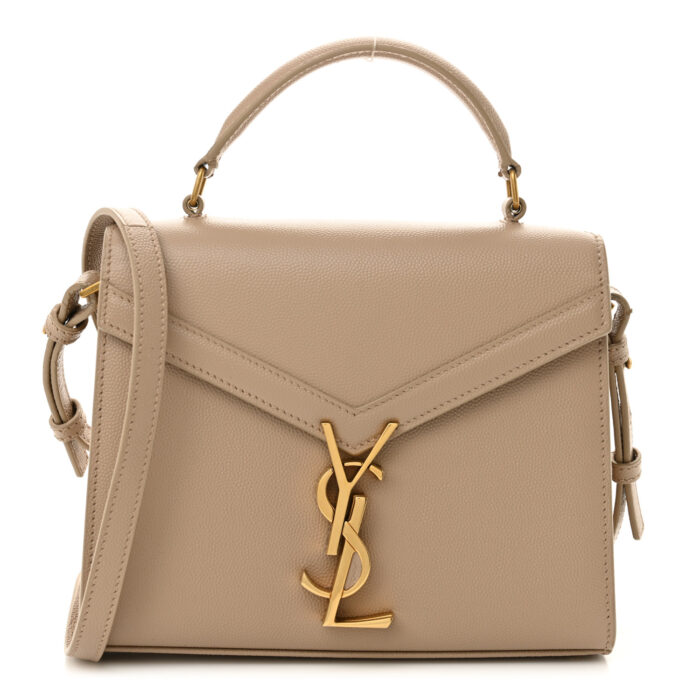 Grain de Poudre Mini Classic Monogram Cassandra Top Handle Beige - Image 1