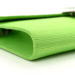 Grosgrain Satin Small Dionysus Shoulder Bag Lime - Image 10