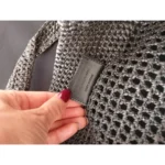 Icare cloth handbag Black Cloth - Image 7