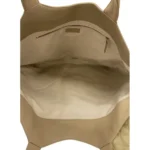 Icare leather handbag Beige Leather - Image 2