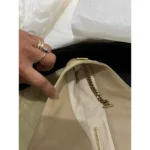 Icare leather handbag Beige Leather - Image 3