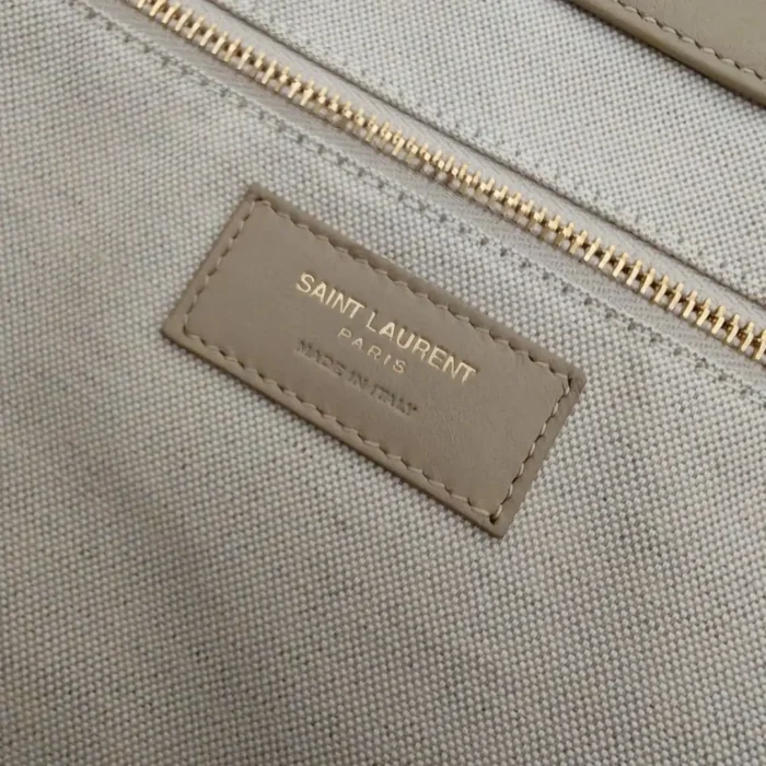 Icare leather handbag Beige Leather - Image 4