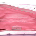 Iridescent Nappa Vertical Matelasse Medium Maxi Horsebit Chain Shoulder Bag Escape Pink - Image 5