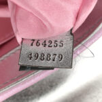 Iridescent Nappa Vertical Matelasse Medium Maxi Horsebit Chain Shoulder Bag Escape Pink - Image 7