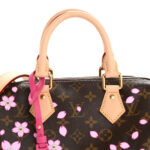 LV X TM Monogram Cherry Blossom Speedy Bandouliere 25 Sakura Brown - Image 7