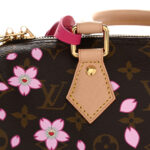 LV X TM Monogram Cherry Blossom Speedy Bandouliere 25 Sakura Brown - Image 11