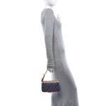 LV X TM Monogram Denim Cerises Pochette Accessories Blue - Image 2