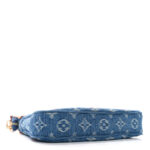 LV X TM Monogram Denim Cerises Pochette Accessories Blue - Image 4