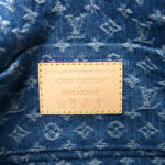 LV X TM Monogram Denim Cerises Pochette Accessories Blue - Image 6