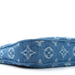 LV X TM Monogram Denim Cerises Pochette Accessories Blue - Image 8
