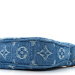 LV X TM Monogram Denim Cerises Pochette Accessories Blue - Image 9