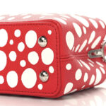 LV X YK Taurillon Capucines Mini Red White - Image 9