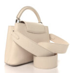 LV X YK Taurillon Inlaid Kusama Flowers BB Capucines Quartz - Image 3