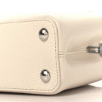 LV X YK Taurillon Inlaid Kusama Flowers BB Capucines Quartz - Image 9