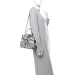 LV X YK Taurillon Psychedelic Capucines MM Black White - Image 2