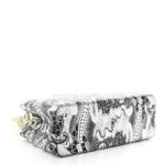 LV X YK Taurillon Psychedelic Capucines MM Black White - Image 4