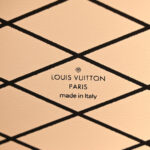 Lambskin Malletage Petite Malle Black Beige - Image 6