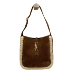 Le 37 handbag Brown Suede