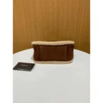 Le 37 handbag Brown Suede - Image 5