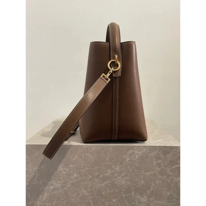 Le 37 leather bag Brown - Image 2