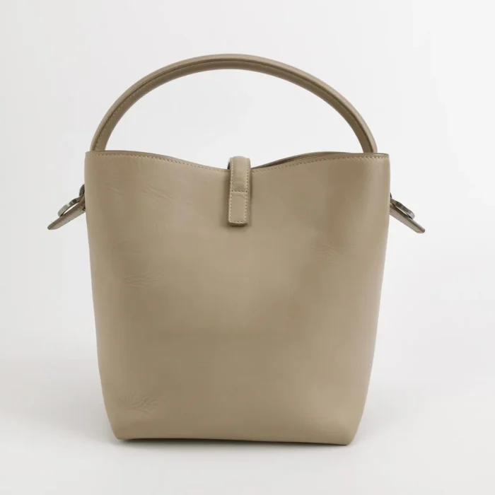 Le 37 leather crossbody bag Beige Leather - Image 2