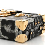 Leopard Petite Malle Black Gris - Image 9