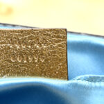 Metallic Calfskin Matelasse Mini GG Marmont Shoulder Bag Gold Pink - Image 7
