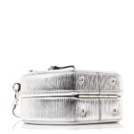 Metallic Epi Petite Boite Chapeau Silver - Image 5
