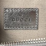 Metallic Sakai Be Green Calfskin Diagonal Stitched Small Blondie Shoulder Bag Silver - Image 6