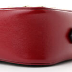 Monogram Azalea Calfskin Matelasse Diagonal Small GG Marmont Chain Shoulder Bag Beige Ebony New Cherry Red - Image 12