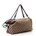 Monogram Bamboo Bar Medium Tote Bordeaux - Image 3