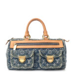 Monogram Denim Neo Speedy Blue