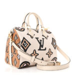 Monogram Giant Wild At Heart Speedy Bandouliere 25 Creme - Image 3