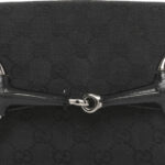 Monogram Horsebit Chain Clutch Black - Image 8