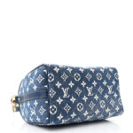 Monogram Jacquard Denim Speedy Bandouliere 25 Bleu - Image 4