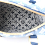 Monogram Jacquard Denim Speedy Bandouliere 25 Bleu - Image 5