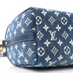 Monogram Jacquard Denim Speedy Bandouliere 25 Bleu - Image 8